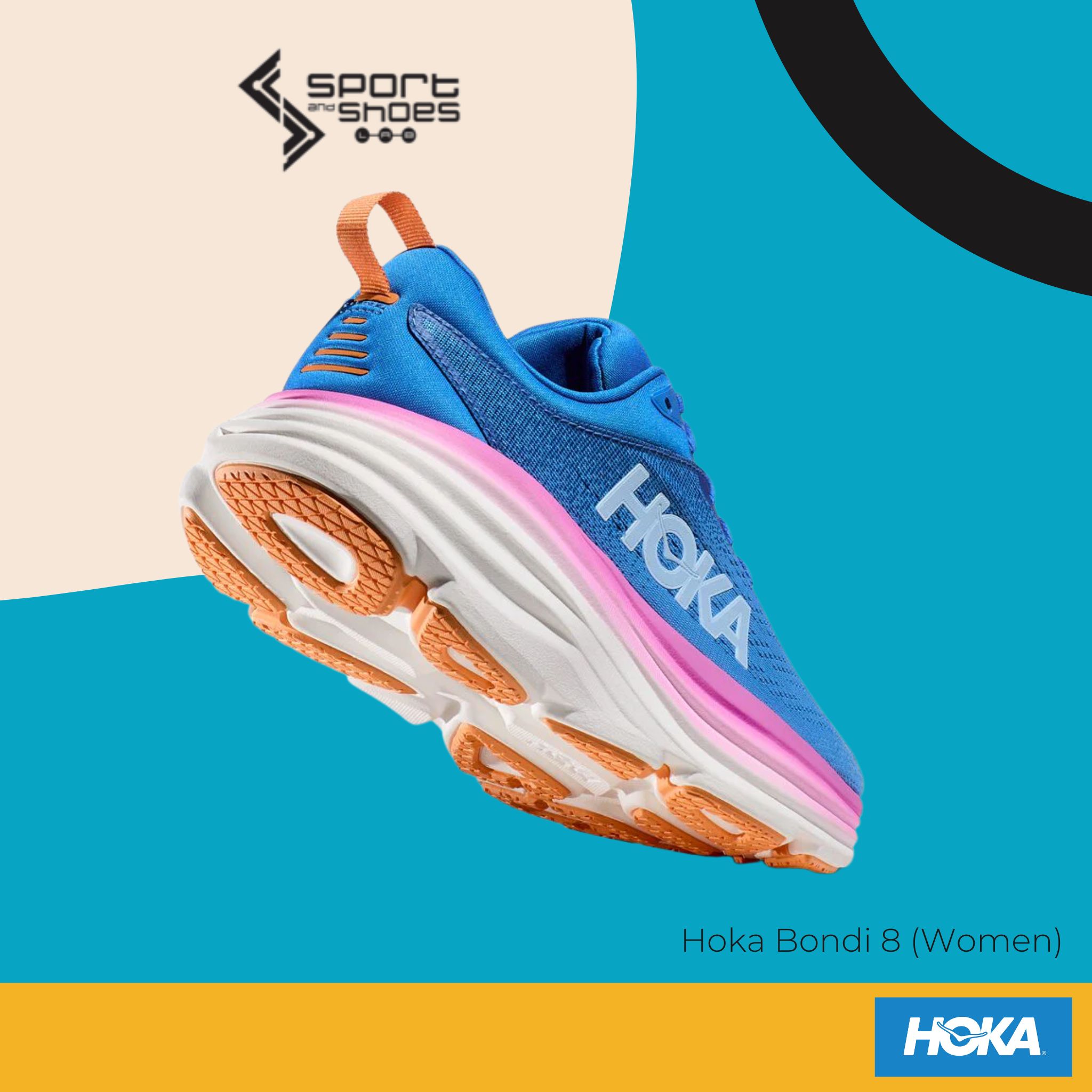 Hoka Bondi8 WIDE (W) (1127954-CSAA)